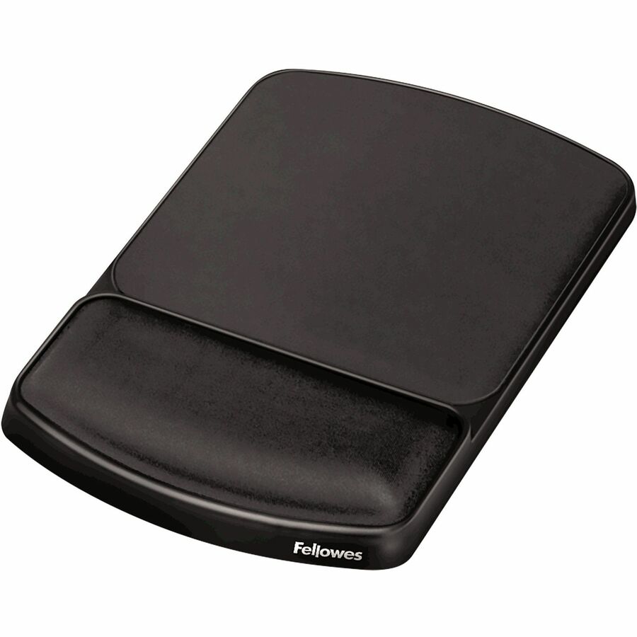 Fellowes® Gel Mouse Pad Wrist Support - Graphite( 91741)