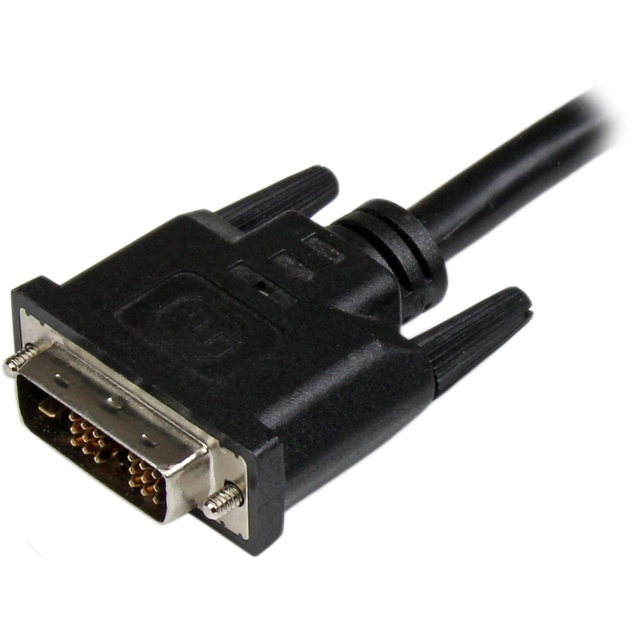 StarTech.com 6 ft DVI-D Single Link Cable - M/M - Provide a high-speed, crystal-clear connection to your DVI digital devices - DVI-D Single Link Cable - DVI-D Cable - 6 feet Male to Male DVI-D Cable - 6ft DVI-D Single Link Digital Video Monitor Cable M/M  - Connector Adapters - STCDVIMM6