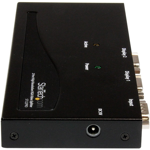 STARTECH 2 Port High Resolution VGA Video Splitter - 350 MHz