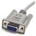Startech DB9 RS232 Serial Null Modem Cable F/F -10ft (SCNM9FF)