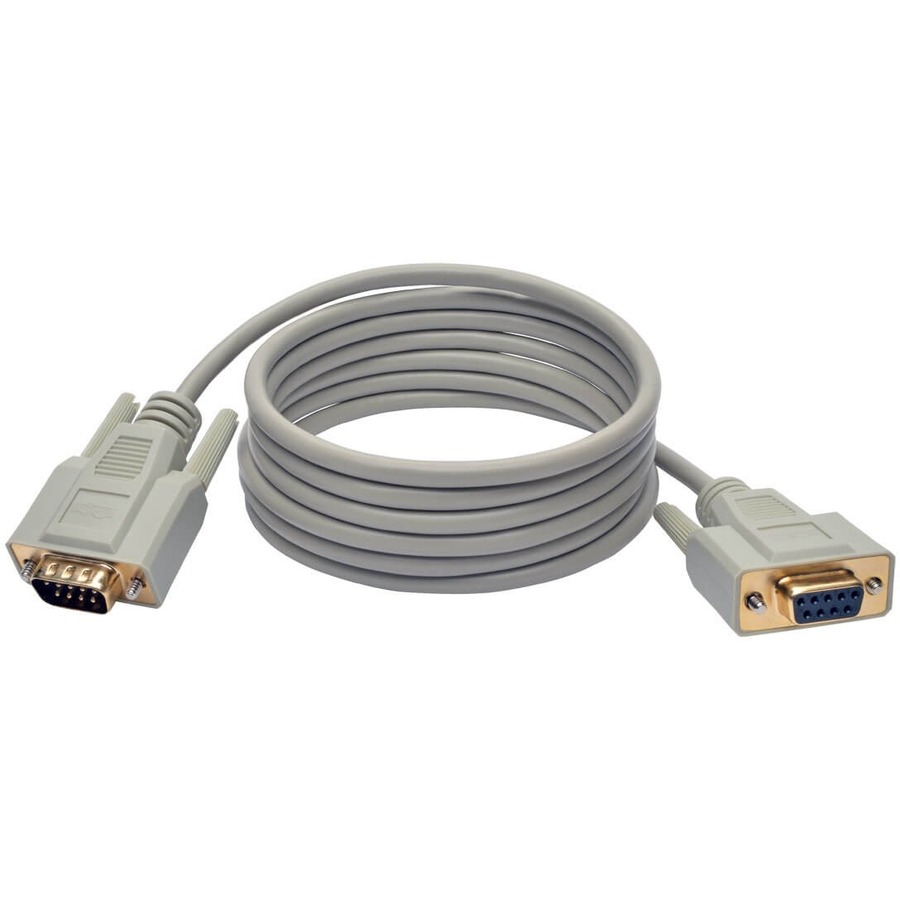 Tripp Lite by Eaton Serial DB9 Serial Extension Cable Straight Through (DB9 M/F) 6 ft. (1.83 m)