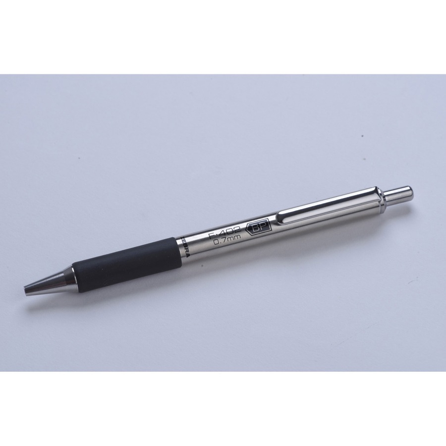 3 x Zebra Z-Grip Animal Print Ballpoint Pens Retractable Click Pens- Black