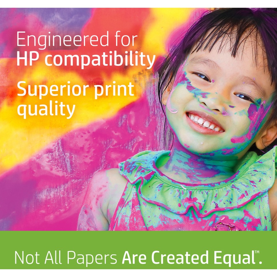 HP Papers Premium32 8.5x11 Laser Copy & Multipurpose Paper - White - 100 Brightness - Letter - 8 1/2" x 11" - 32 lb Basis Weight - 500 / Ream - FSC - Laser Papers - HEW113100