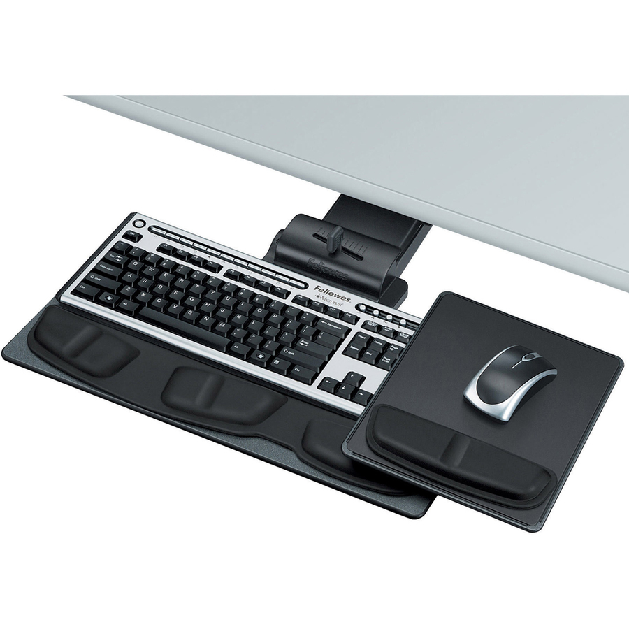 Professional Series Executive Keyboard Tray - 5.8" Height x 28.2" Width x 21.3" Depth - Black - 1