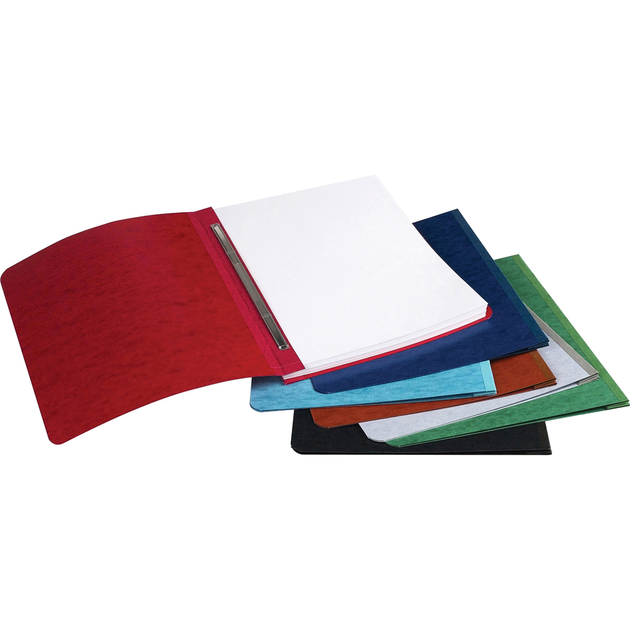 ACCO Presstex Letter Recycled Report Cover - 3" Folder Capacity - 8 1/2" x 11" - Light Blue - 30% Recycled - 1 Each = ACC25072