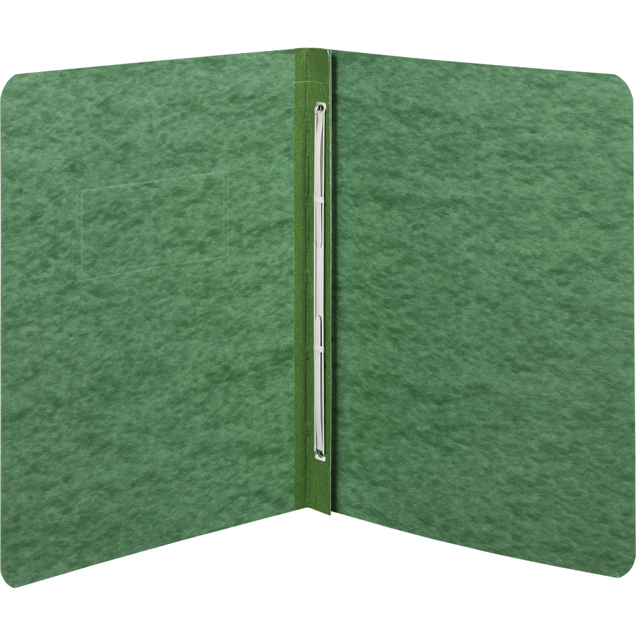 ACCO Letter Recycled Report Cover - 3" Folder Capacity - 8 1/2" x 11" - Dark Green - 30% Recycled - 1 Each