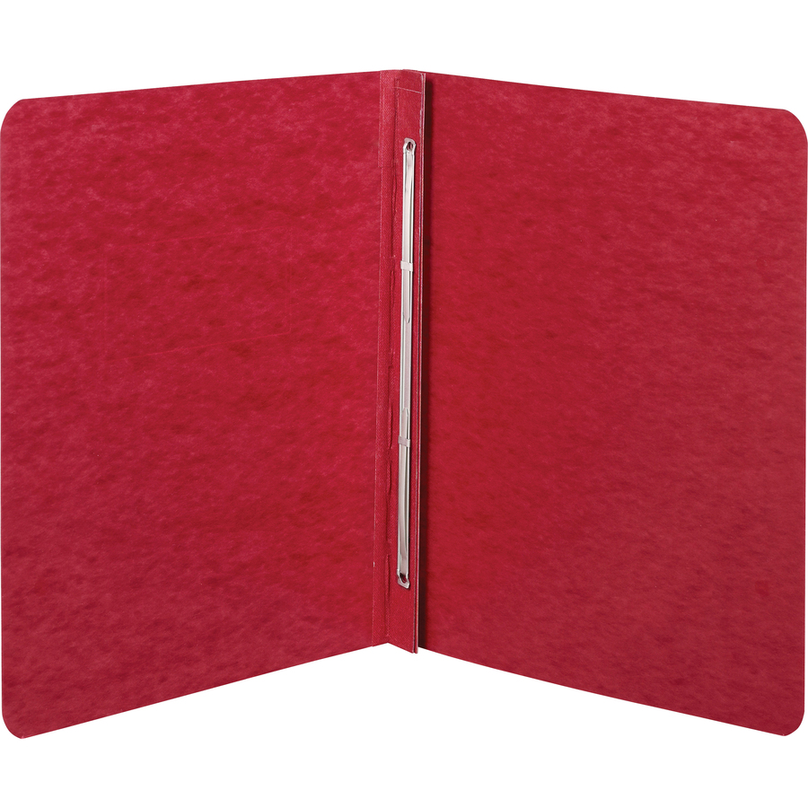 Acco Letter Recycled Report Cover - 3" Folder Capacity - 8 1/2" x 11" - Pressboard, Tyvek - Executive Red - 50% Recycled - 1 Each - Report Covers - ACC25979