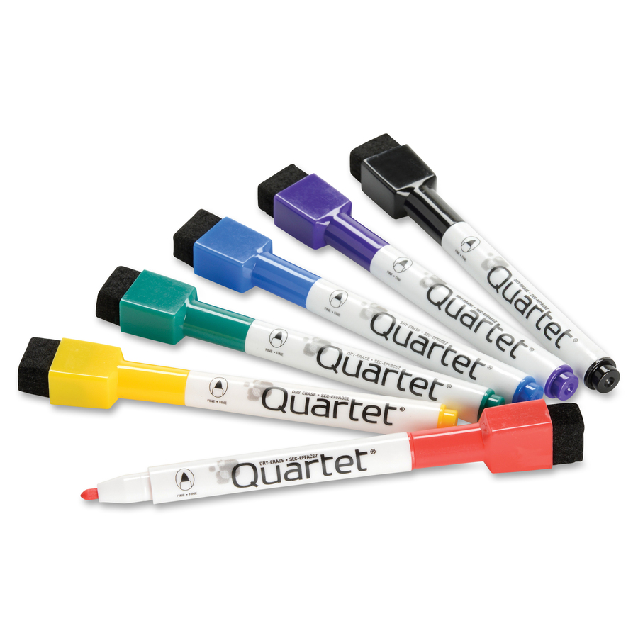 QRT5001M - Quartet EnduraGlide Dry-Erase Markers - Chisel Marker