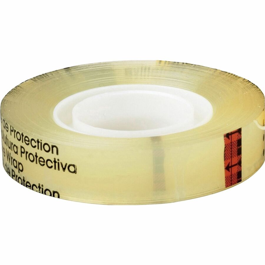  3M Double-Sided Tape with Dispenser, Permanent, 1/2 X 250  Inches, Clear, 2-Pack : Office Products