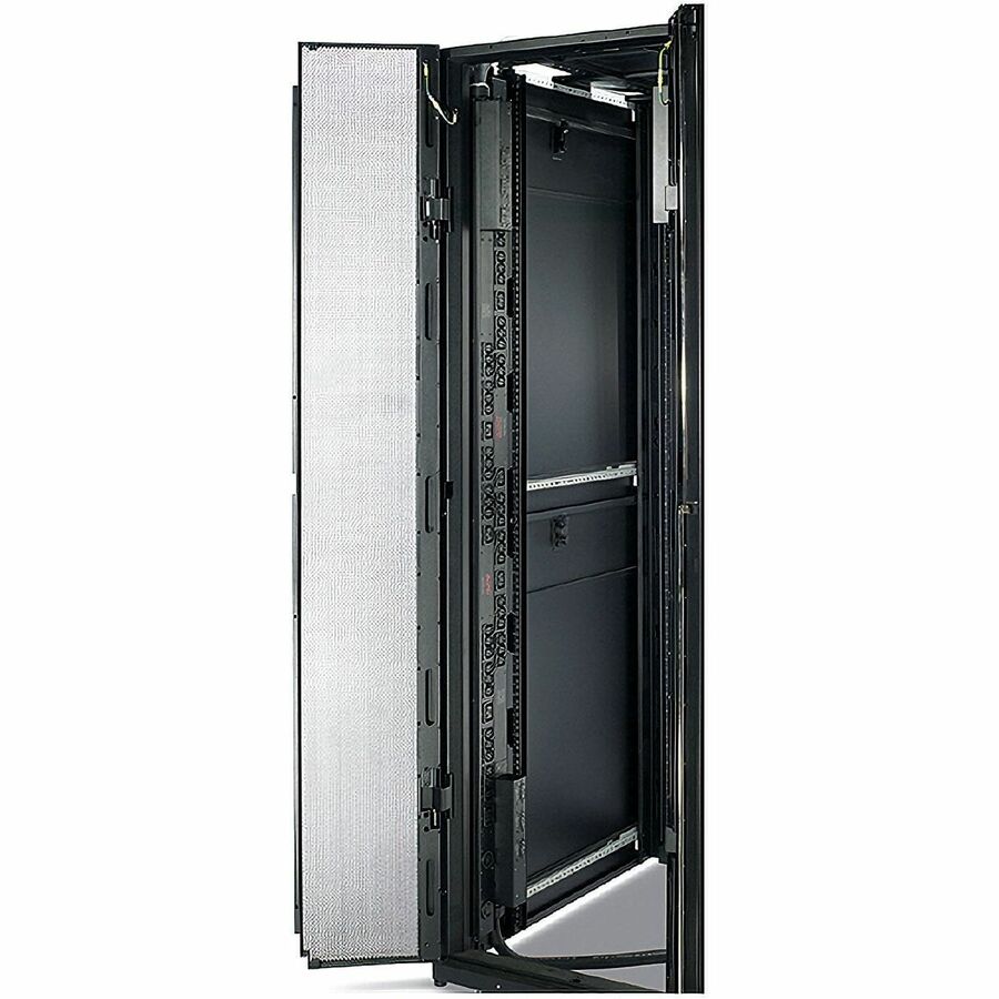APC NetShelter Basic Rack PDU, Zero U, 14.4kW, 208V, 24 C13, 4 C19, 2 NEMA L6-30R outlet, 3ft input Cord