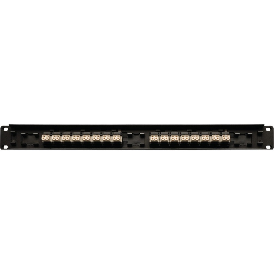 Tripp Lite by Eaton 16-Port Fiber Patch Panel 1U (LC/LC) Multimode or Singlemode - 16 x LC