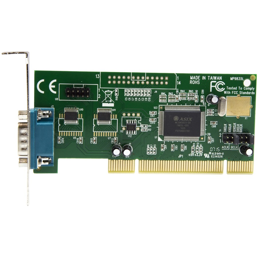 2 Port PCI Low Profile RS232 Serial Adapter Card with