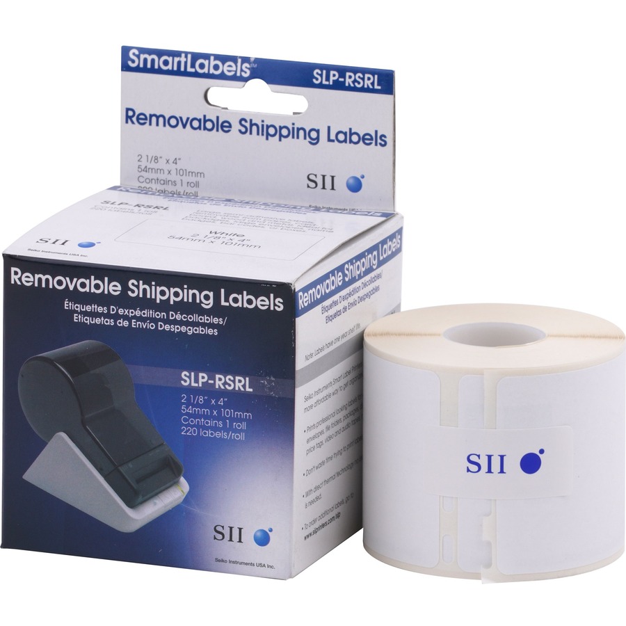 Seiko LV-SLP-SRLC Compatible Clear Shipping Labels - Free Shipping