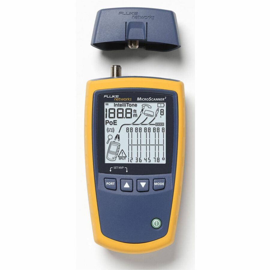 Fluke Networks MicroScanner2 Cable Verifier - RJ-45 10/100/1000Base-T Network