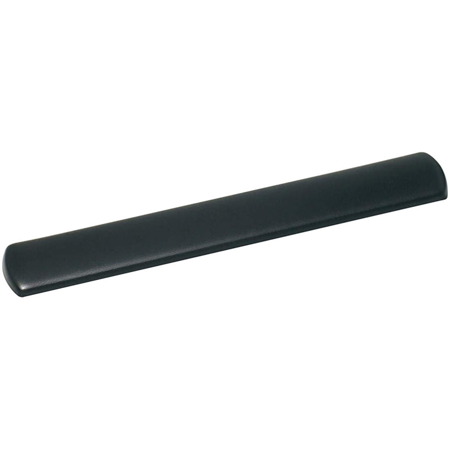 3M Gel Comfort Wrist Rest - 0.75" (19.05 mm) x 19" (482.60 mm) x 2.75" (69.85 mm) Dimension - Black - Gel, Leatherette - 1 Pack = MMMWR310LE