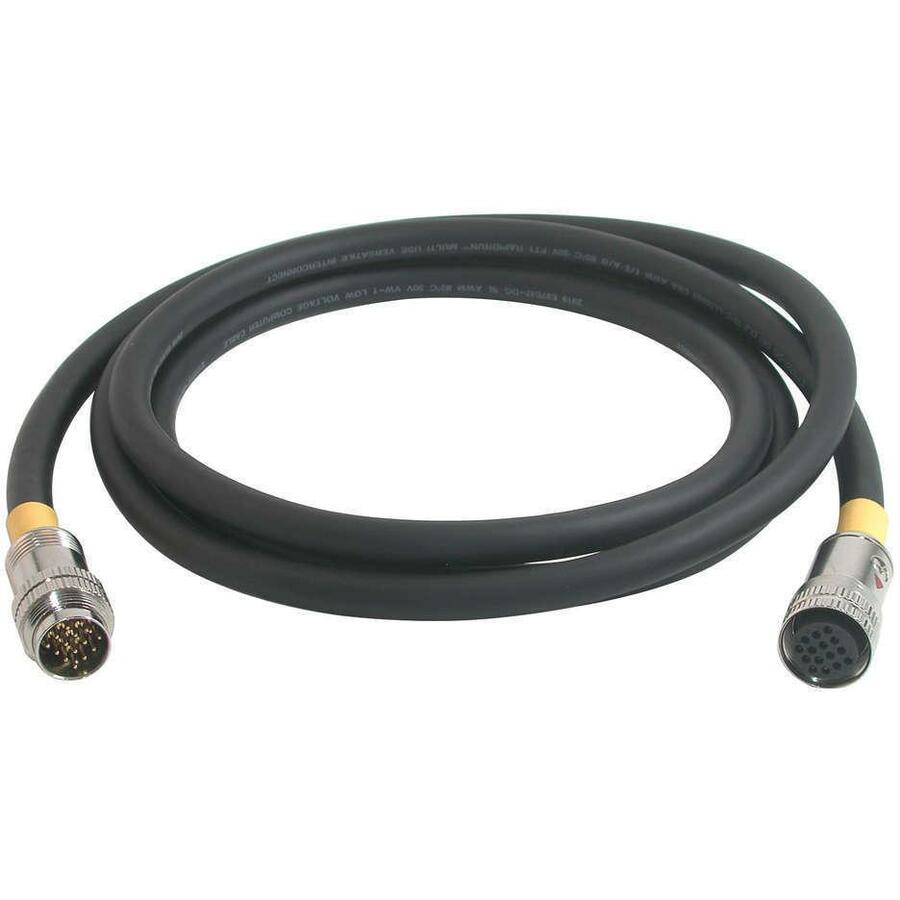 Power cable with male IEC 6 connector for computers, monitors, and power adapters — alternate view 1