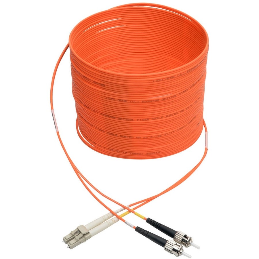 Tripp Lite by Eaton 10M Duplex Multimode 62.5/125 Fiber Optic Patch Cable LC/ST 33' 33ft 10 Meter