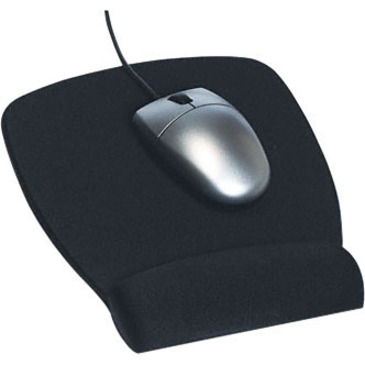 3M Nonskid Mouse Pad - 8.50" x 6.75" x 0.75" Dimension - Black - Foam - 1 Pack