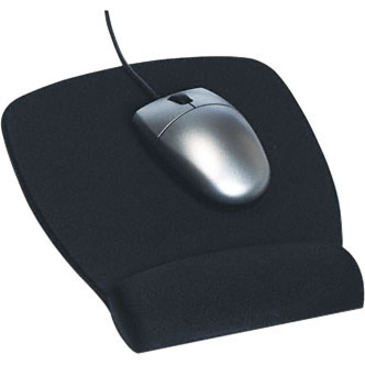 3M Nonskid Mouse Pad - 8.50" Height x 6.75" Width x 0.75" Depth - Black - Foam - 1
