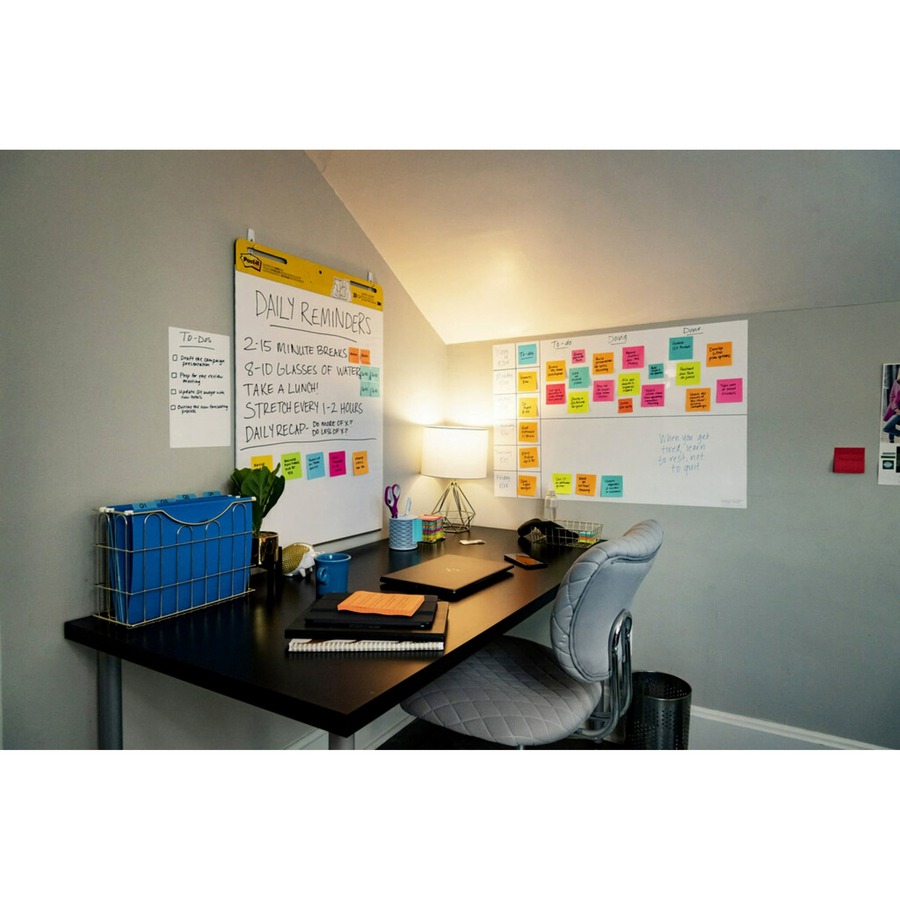 Post-It® Self-Stick Primary Ruled Wall or Easel Pad