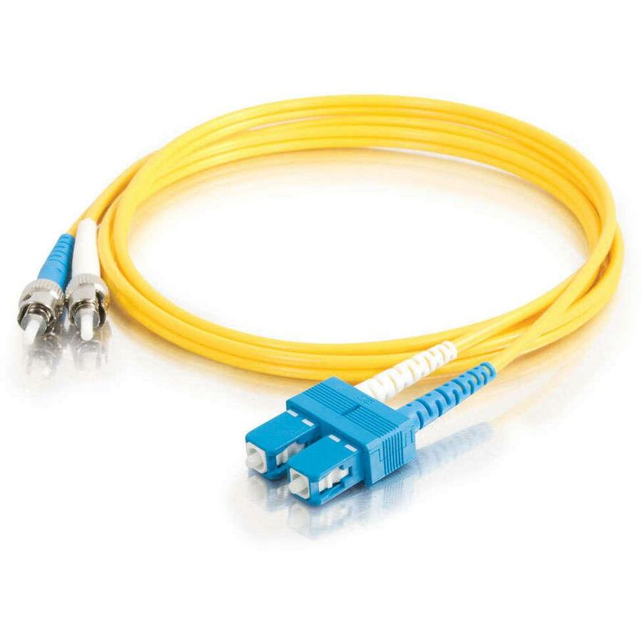 Monoprice SlimRun Cat6 snagless RJ45 Ethernet patch cable, blue, CMR-rated — alternate view 1