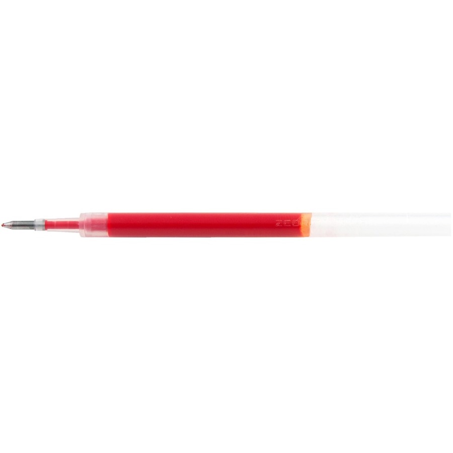Zebra Pen LV-Refill for Gel Ink Pens, Medium Point, 0.7mm, Red Ink, 2-Pack