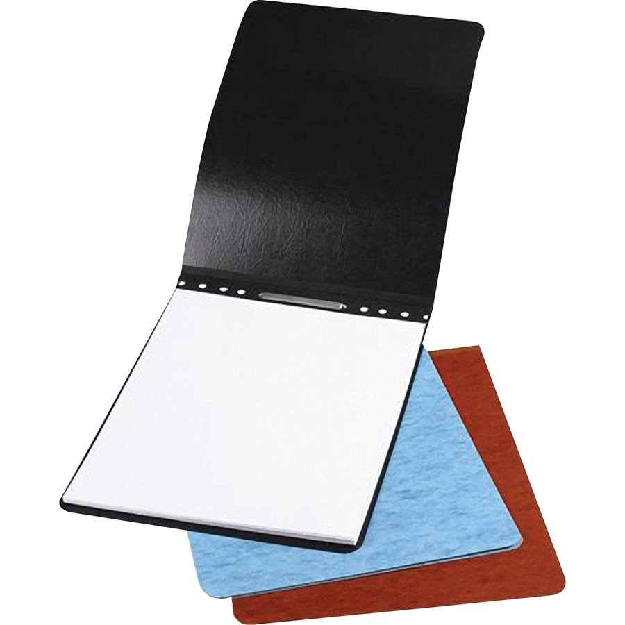 Acco Letter Recycled Report Cover - 2" Folder Capacity - 8 1/2" x 11" - Pressboard, Tyvek - Black - 30% Recycled - 1 Each - Report Covers - ACCA7017921