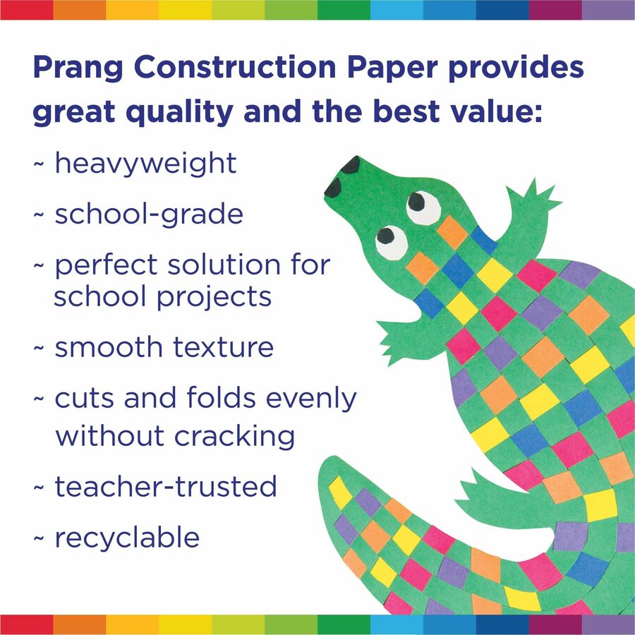 Prang Smart-Stack Construction Paper - Prang Construction Paper