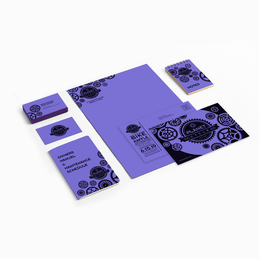 Astrobrights Color Cover Stock - Violet - Letter - 8 1/2" x 11" - 65 lb Basis Weight - 250 / Pack - Venus Violet