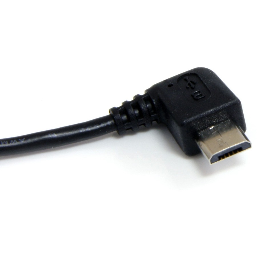 StarTech.com Micro USB A to Right Angle Micro B Cable