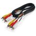 Cables To Go Value Series Composite Video + Stereo Audio Cable - 50 ft. (40451)