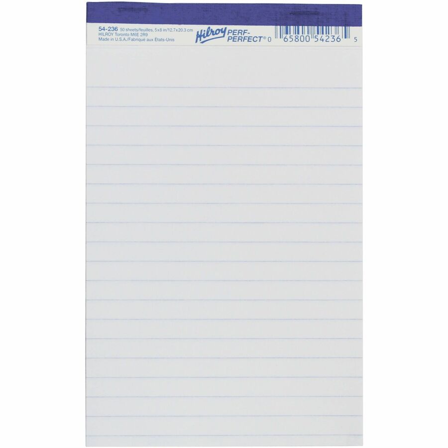 Hilroy - Bloc-notes professionnel micro-perfor&eacute;