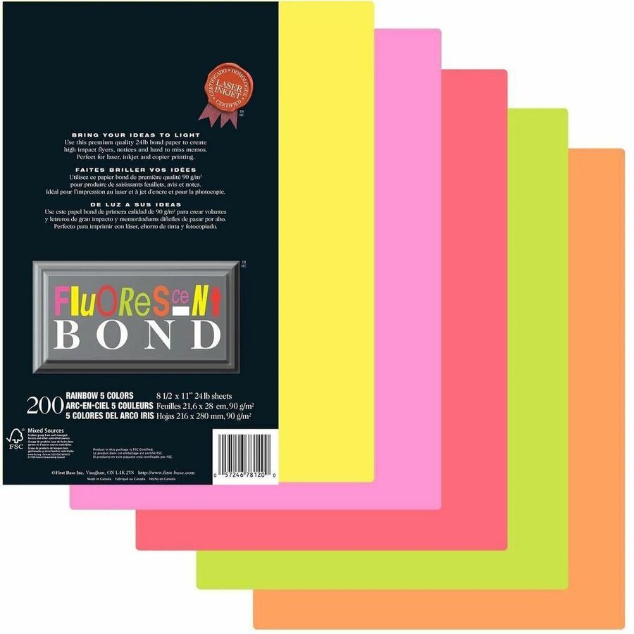 Papier Fluorescent Bond - First Base