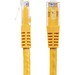 StarTech.com 50ft CAT6 Ethernet Cable - Yellow Molded Gigabit - 100W PoE UTP 650MHz - Category 6 Patch Cord UL Certified Wiring/TIA - 50ft Yellow CAT6 Ethernet cable delivers Multi Gigabit 1/2.5/5Gbps & 10Gbps up to 160ft - 650MHz - Fluke tested to ANSI/T