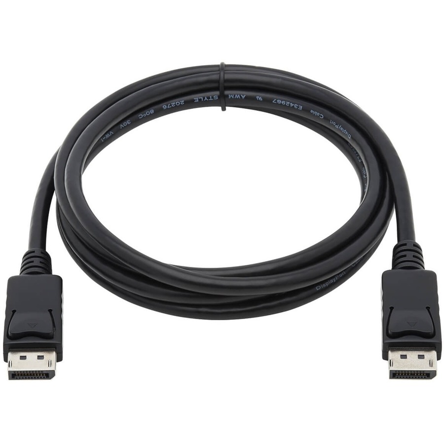 Tripp Lite by Eaton DisplayPort Cable with Latching Connectors 4K 60 Hz (M/M) Black 10 ft. (3.05 m)