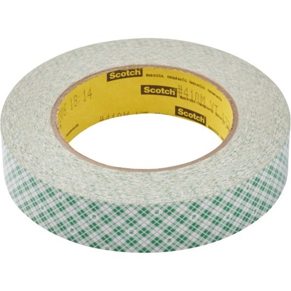 Scotch Double-Coated Paper Tape - 36 yd Length x 2 Width - 6 mil Thickness  - 3 Core - Kraft - Rubber Backing - 1 / Roll - Natural