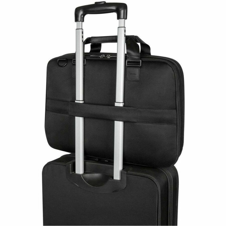 Targus Mobile Elite TBT045US Carrying Case (Briefcase) for 15" to 16" Notebook - Black - TAA Compliant
