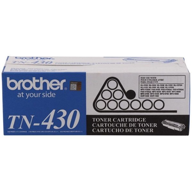 Brother TN430 Original Toner Cartridge - Laser - 3000 Pages - Black - 1 Each