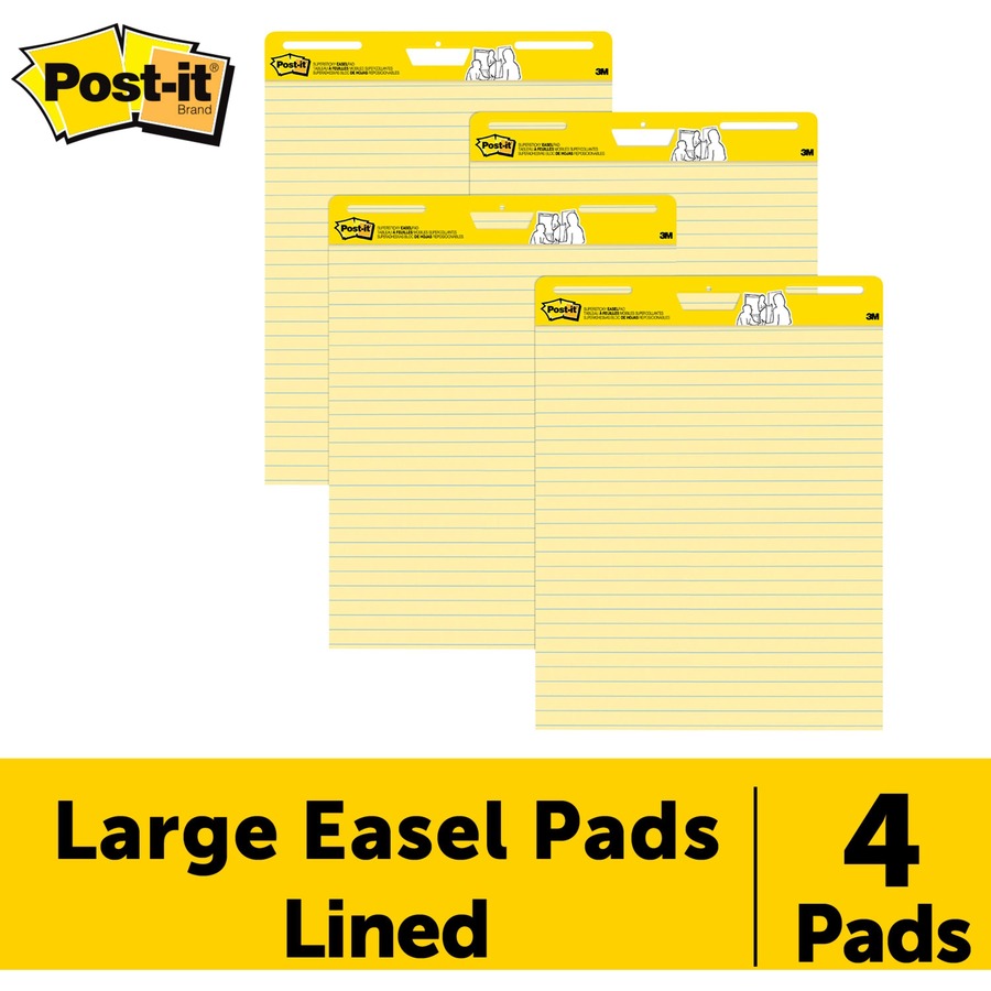 Post-it Super Sticky Big Notes, Yellow - 30 sheets