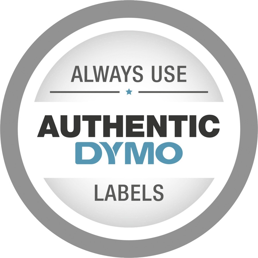Dymo LabelWriter Adhesive Name Badges - 4" x 2 1/4" Length - Removable Adhesive - Rectangle - Direct Thermal - White - 250 / Roll - Label Printer Labels - DYM30857