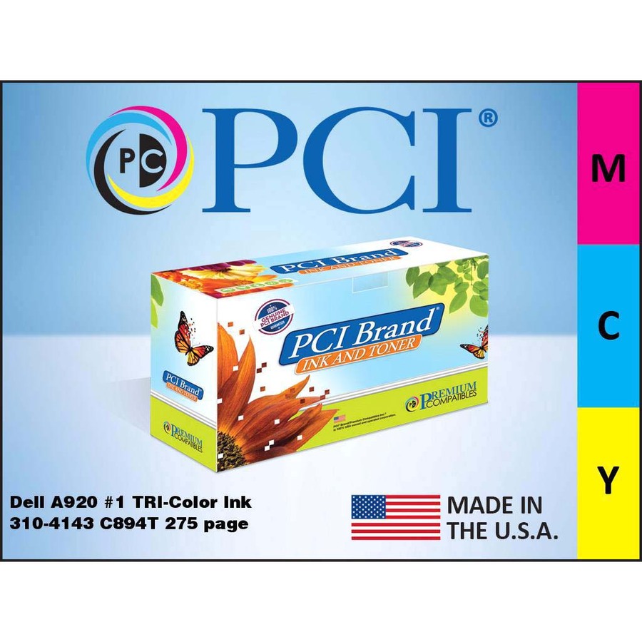 Premium Compatibles Inkjet Ink Cartridge - Alternative for Dell 310-4143 - Tri-color - 1 / Each
