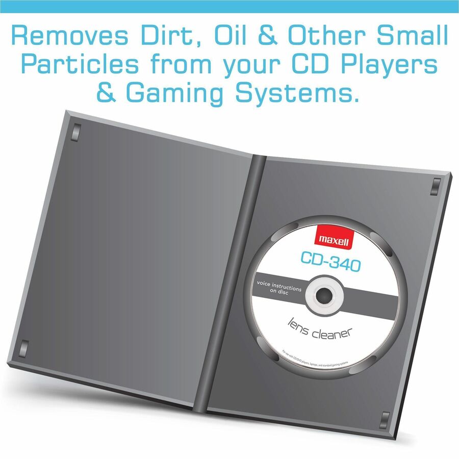 Maxell CD-340 CD Lens Cleaner