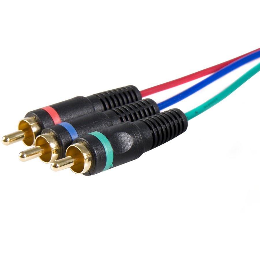 StarTech.com Cable adapter - RCA breakout - HD15 (m) - component (f) - 3 ft