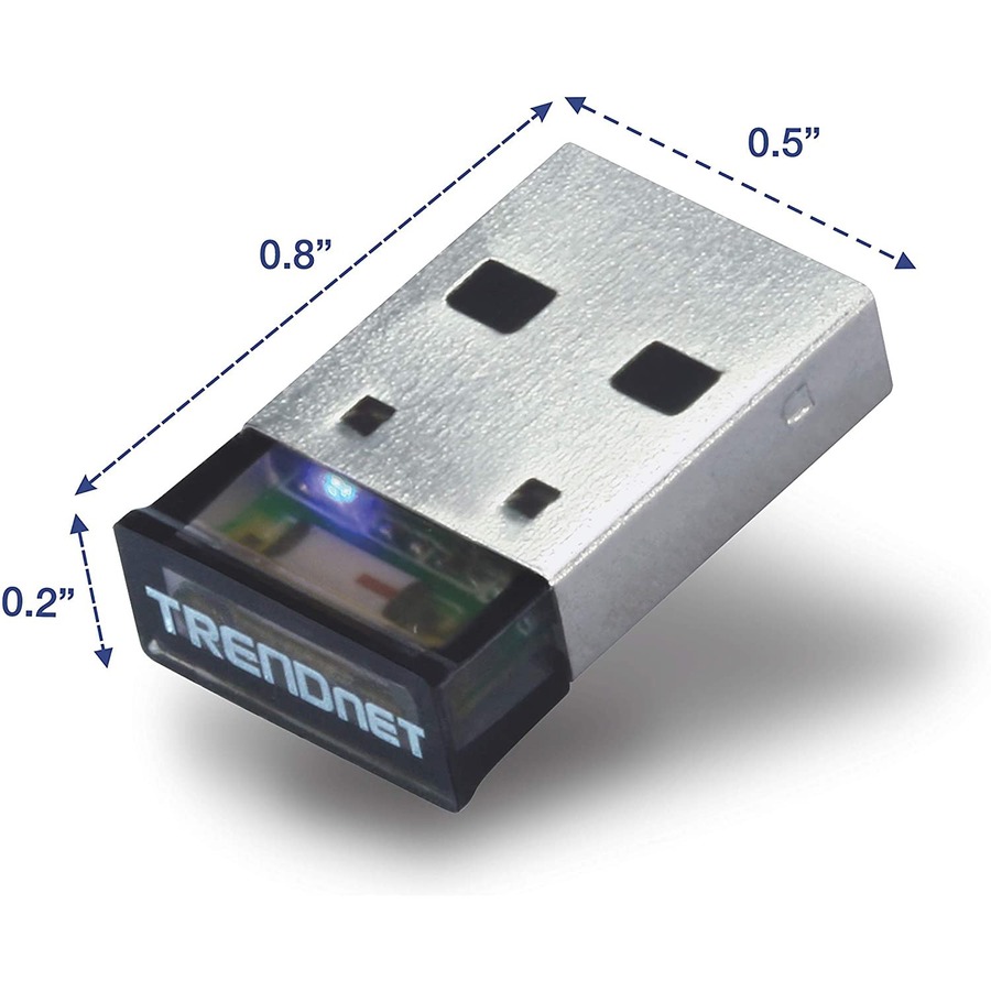 TRENDnet Low Energy Micro Bluetooth 4.0 Class I USB 2.0 with Distance up to 100Meters/330 Feet. Compatible with Win 8.1/8/7/Vista/XP Classic Bluetooth, and stereo headset, TBW-106UB