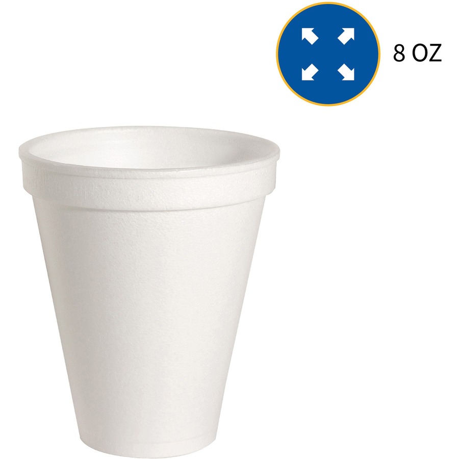 8oz Paper Cups Disposable Coffee Cups Party Cups For Hot Drinks 50-1000  Packs