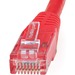 StarTech 10 ft Red Molded Cat 6 Patch Cable (C6PATCH10RD)