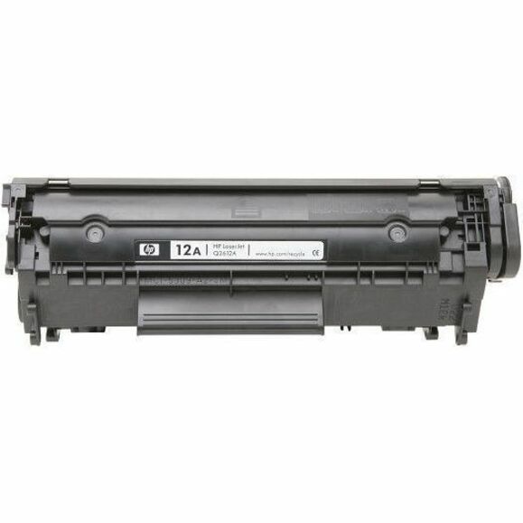 HP 12A (Q2612A) Original Standard Yield Laser Toner Cartridge - Single Pack - Black - 1 Each