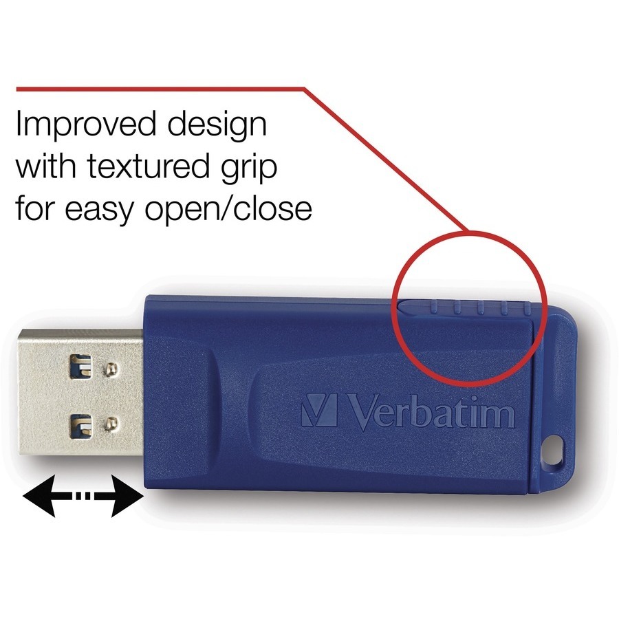 8GB USB Flash Drive - Blue - 8GB