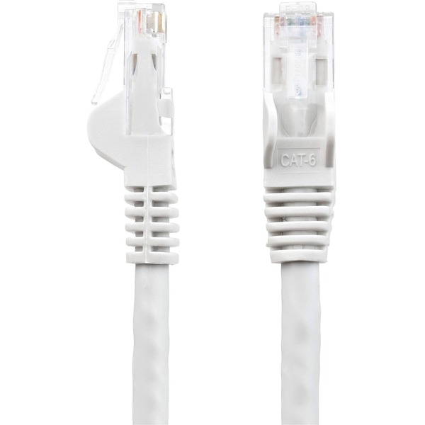StarTech Snagless Cat6 UTP Patch Cable (White) - 25 ft. (N6PATCH25WH)