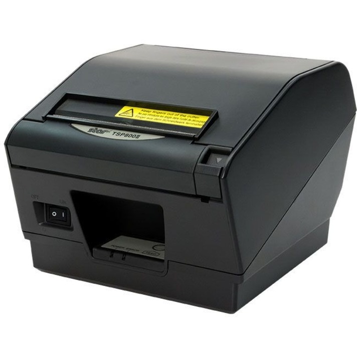 Star Micronics TSP800 TSP847IIL-24 GRY Receipt Printer - Monochrome - 150 mm/s Mono - 203 dpi - Network - Ethernet